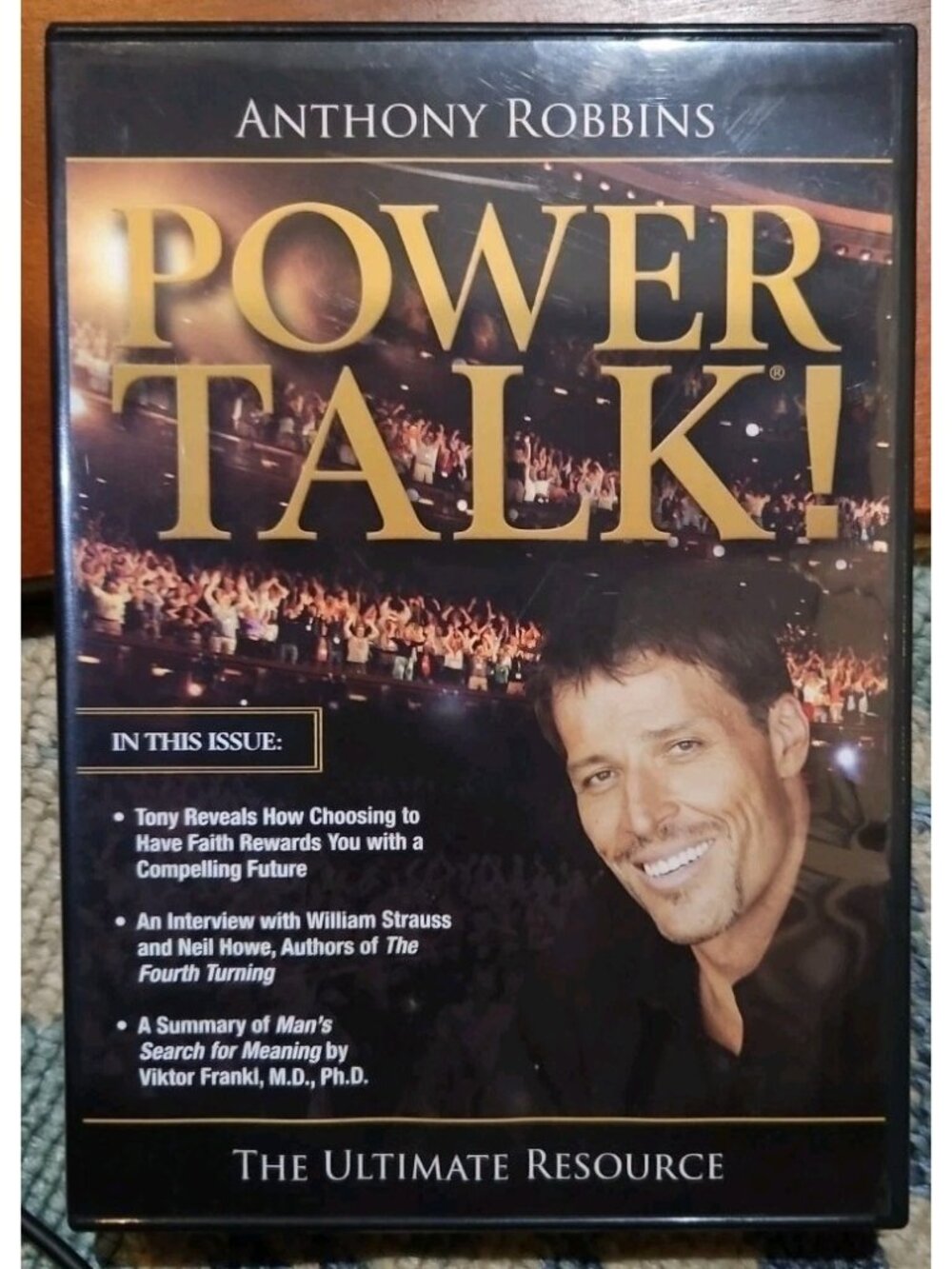 Anthony Robbins: Power Talk! "The Ultimate Resource" (CD, 2009) NEW Sealed